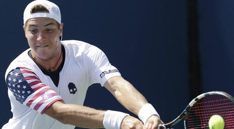 Weiter geht's: Jan-Lennard Struff jagt den Tennisball bei den US Open derzeit erfolgreich übers Netz.