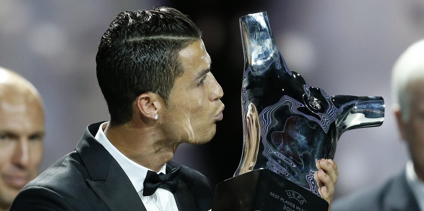 Cristiano Ronaldo ist auch zu Europas Fußballer des Jahres gewählt worden.
