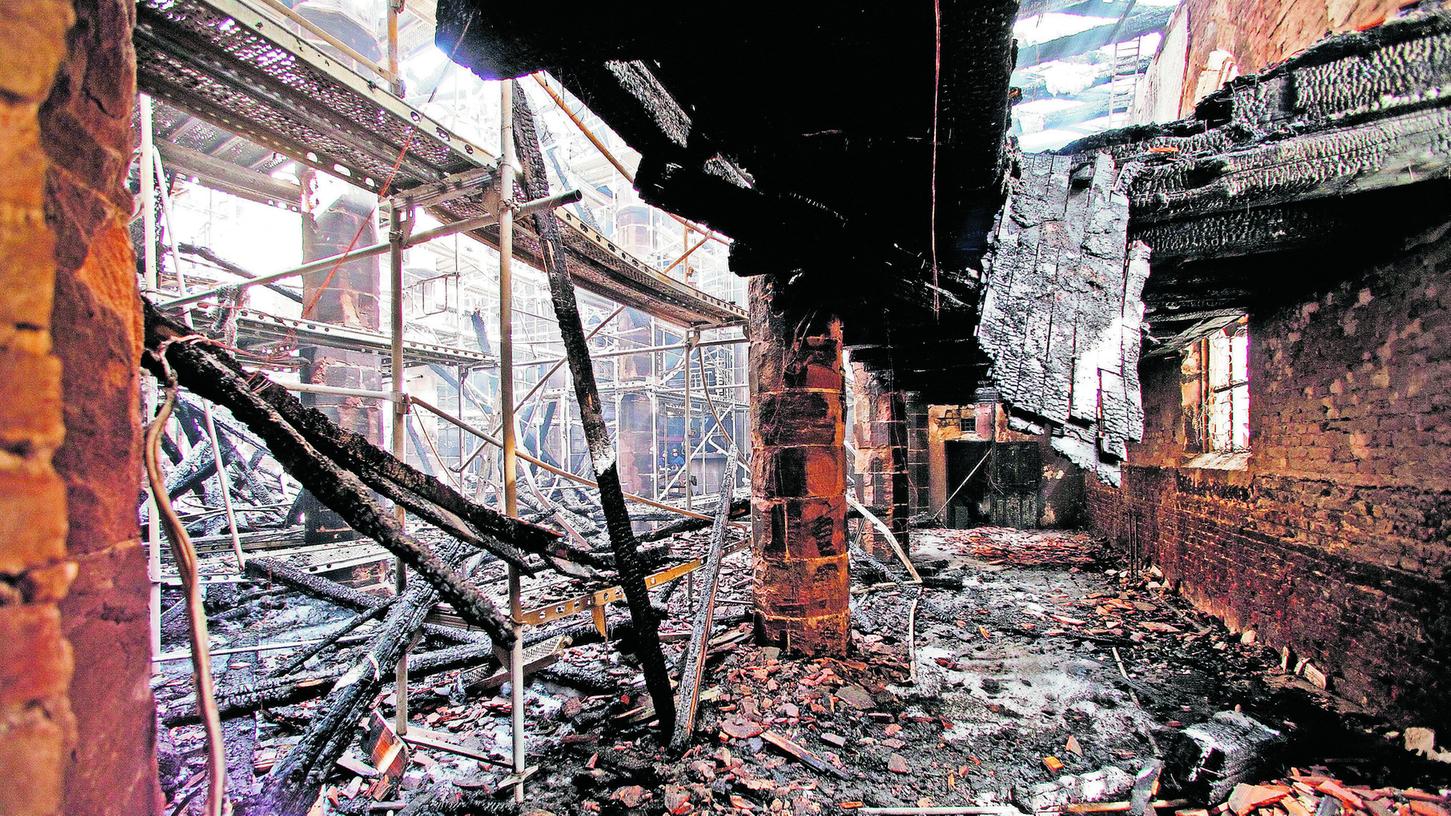 Drei Monate nach Brand: Marthakirche freigeräumt