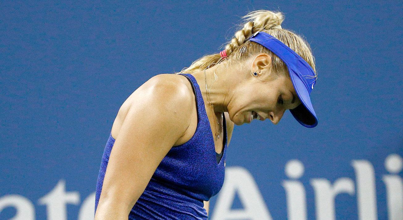 Sabine Lisicki musste sich bei den US Open Maria Scharapowa geschlagen geben.
