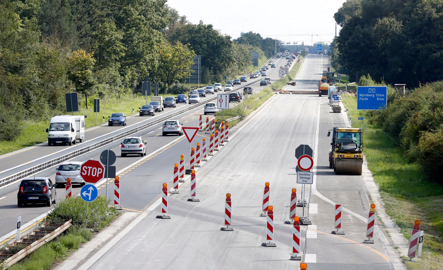 Rund Um Nürnberg Behindern Autobahn-Baustellen Den Verkehr | Nordbayern