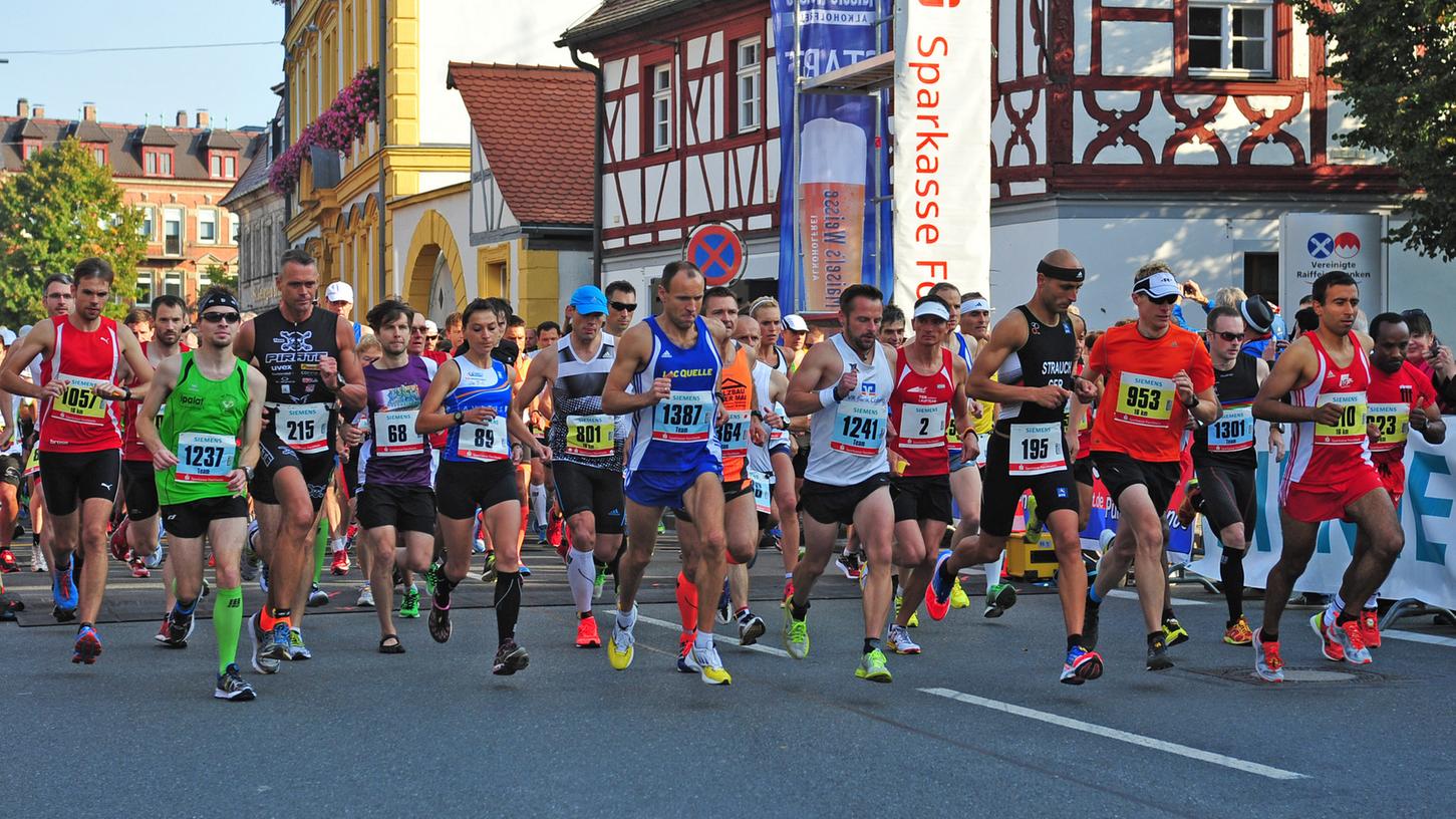 Neuer Streckenrekord beim Fränkische-Schweiz-Marathon