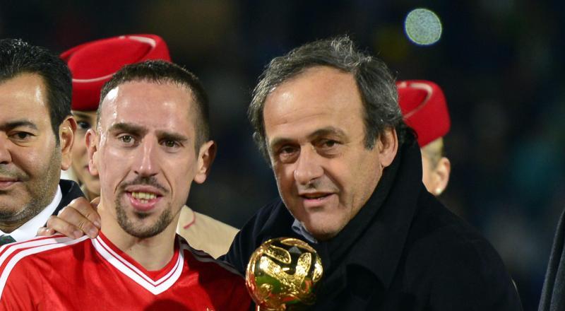 UEFA-Boss Platini droht FCB-Star Ribéry mit Sperre