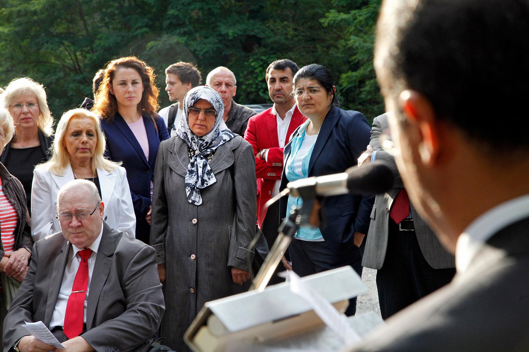 Gedenkstätte für Enver Simsek in Altenfurt eingeweiht