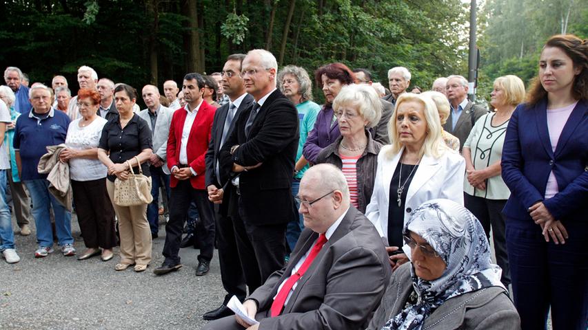 Gedenkstätte für Enver Simsek in Altenfurt eingeweiht