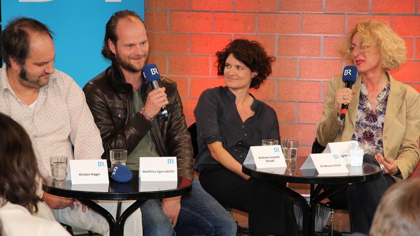 Andreas Schadt (2. von links) ist besonders froh bei diesem Tatort mitzuspielen, weil er auch im echten Leben ein Franke ist.