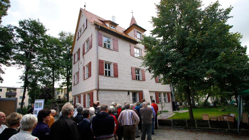 Auch der Herrensitz in Schübelsberg stand den Besuchern offen - sonst ist das Gebäude öffentlich nicht zugänglich.