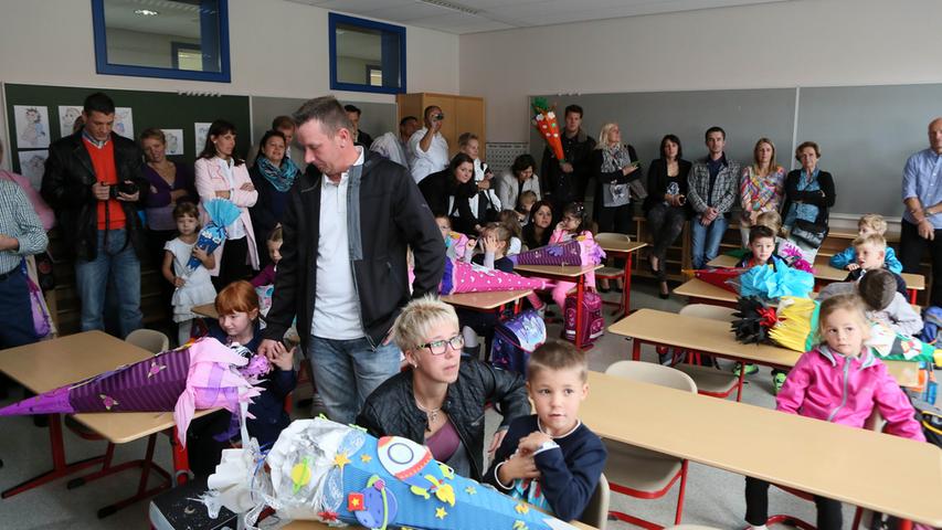 Voller Vorfreude: Erster Tag an der Carl-Platz-Schule Herzogenaurach