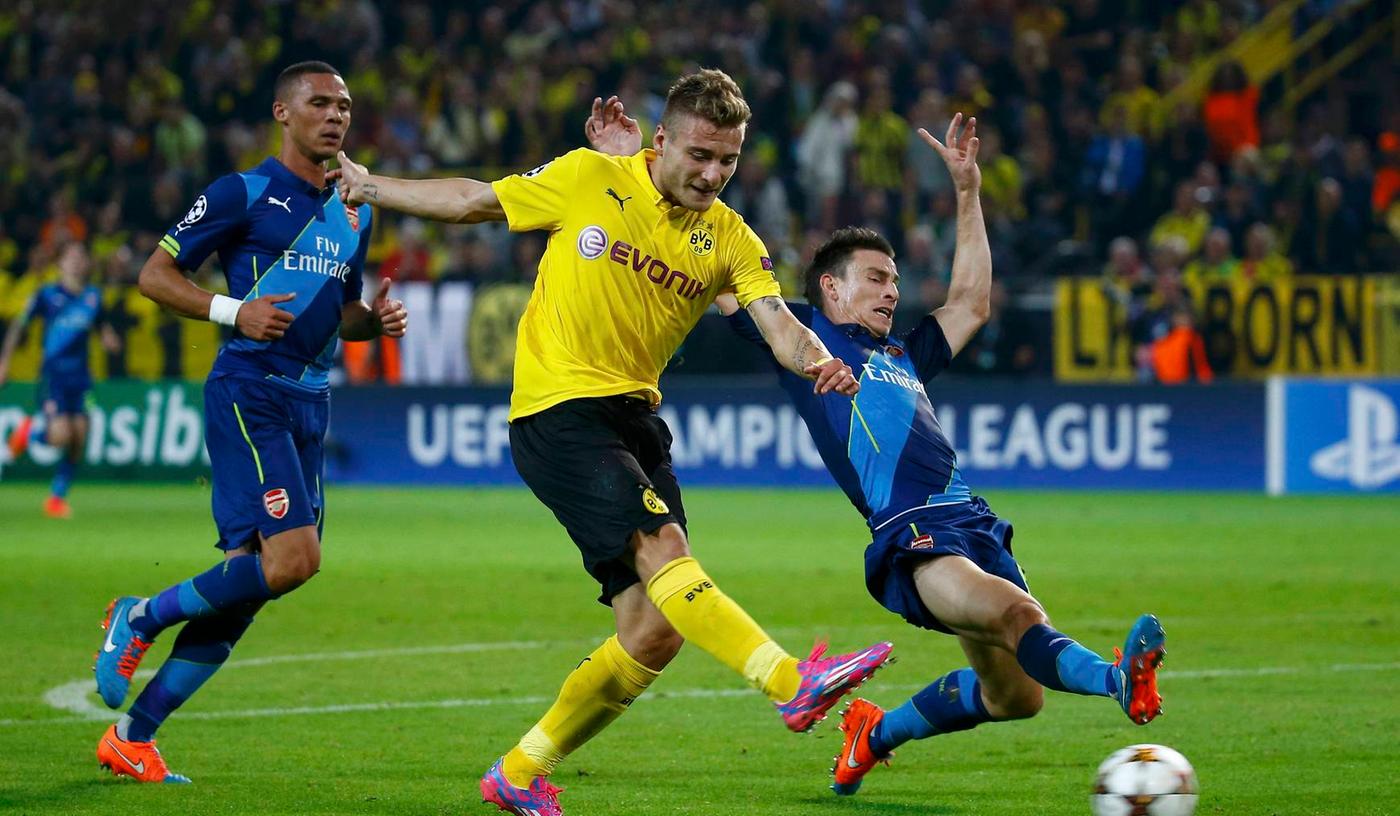 Befreiungsschlag: Ciro Immobile erzielte seinen ersten Treffer für Borussia Dortmund.