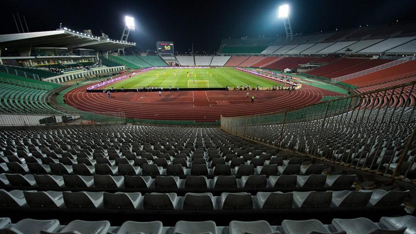 Das Puskas-Stadion in Budapest steht schon, schaut jedoch noch lange nicht EM-tauglich aus. Bis zum Turnier jedoch wird die Arena in der ungarischen Hauptstadt jedoch auf internationales Niveau gebracht.