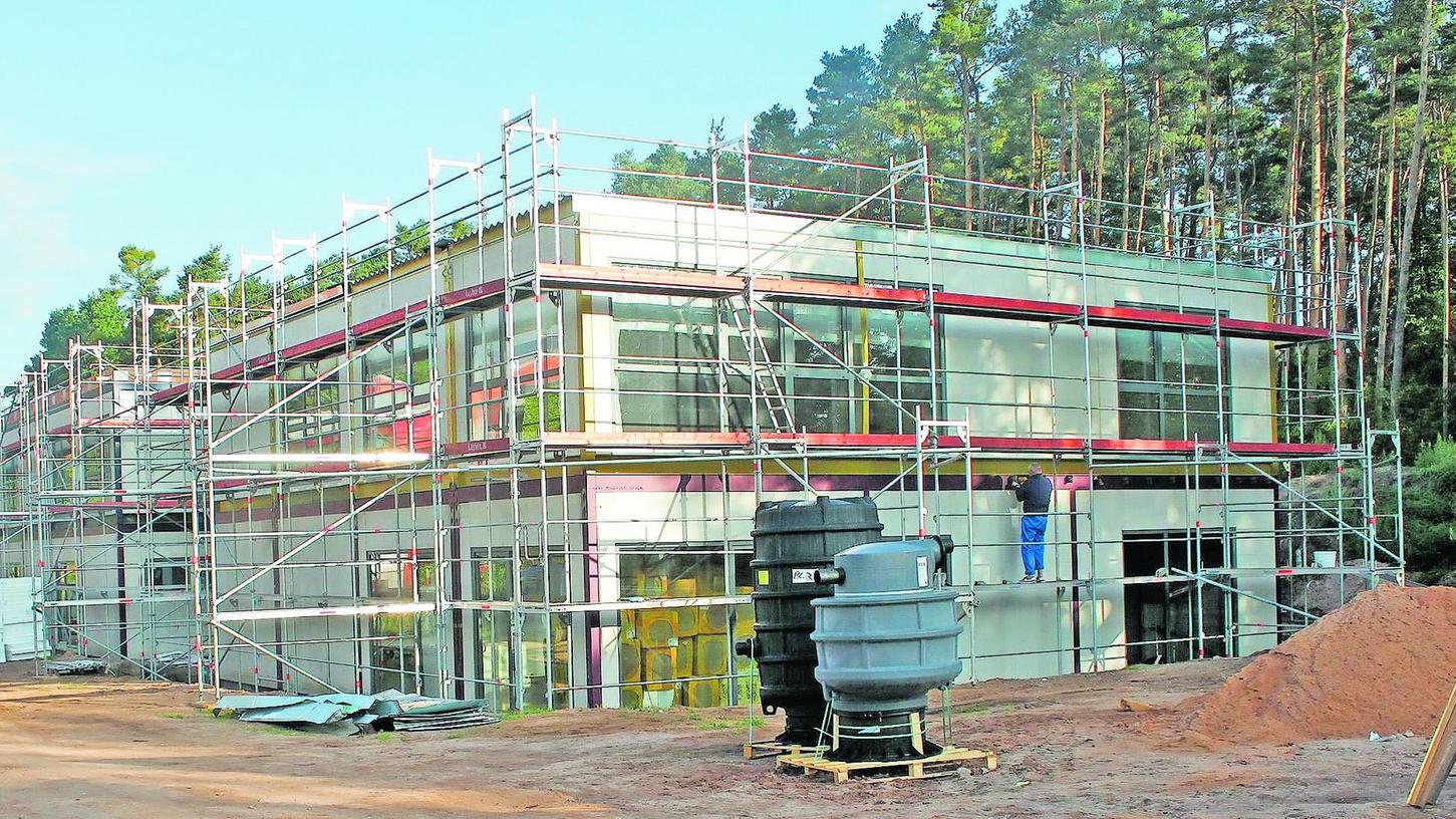 Bauarbeiten am Hilpoltsteiner Kinderhaus im Zeitplan