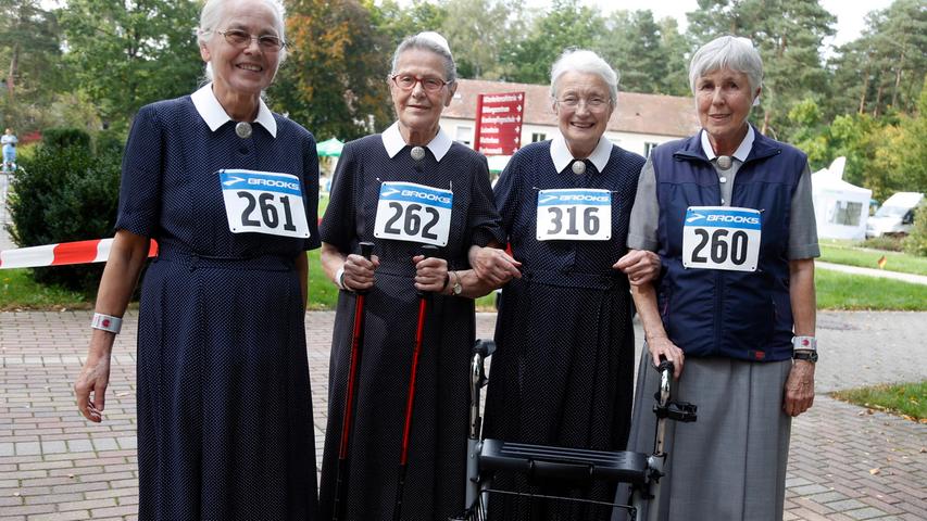 Teilnehmer jeden Alters durften mitlaufen.