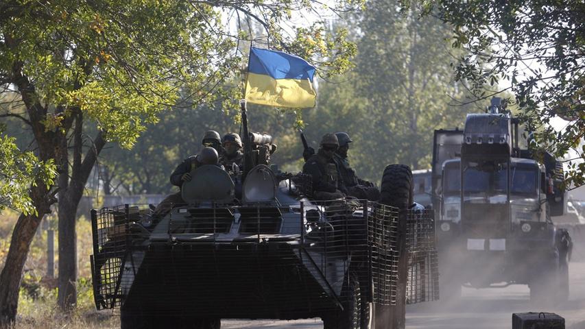 20. September 2014: Die Regierung in Kiew und die moskautreuen Separatisten setzen ihren Friedenskurs beim Treffen der Kontaktgruppe fort. Eine Pufferzone, Waffenverbote und mehr Beobachtung durch die OSZE sollen die Lage in der Ostukraine stabilisieren.