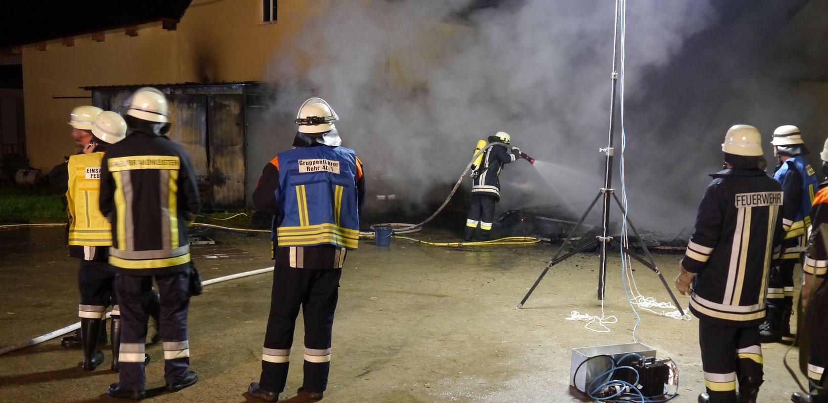 Kottensdorf: 500 Kilo Tabak verbrannt