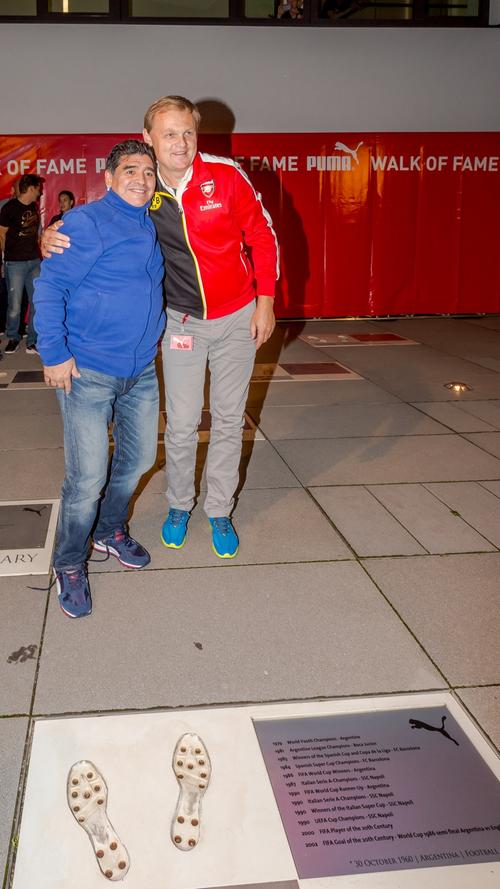 Auch Nationalmannschafts-Mitglied Marco Reus gab sich die Ehre.