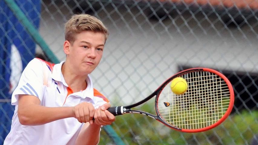 Tennis-Junior-Cup 2014: Bezirksfinale beim FV Wendelstein