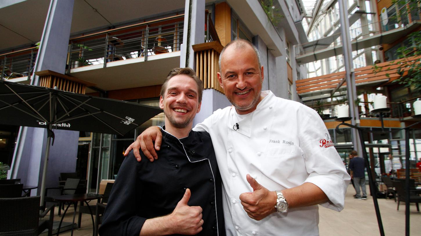 Frank Rosin (rechts) hat das Nürnberger Restaurant "Prisma" des Gastronoms Jan Schönherr aufgepeppt.