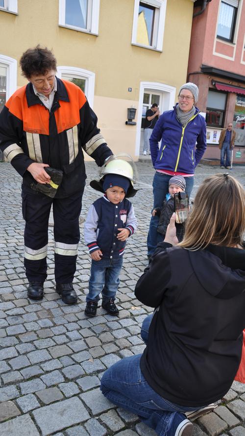 Feuerwehrübung simuliert Rathausbrand in Höchstadt 