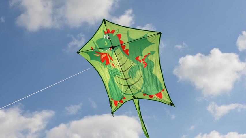Drachenfest bei Hilpoltstein: Nur der Wind fehlte