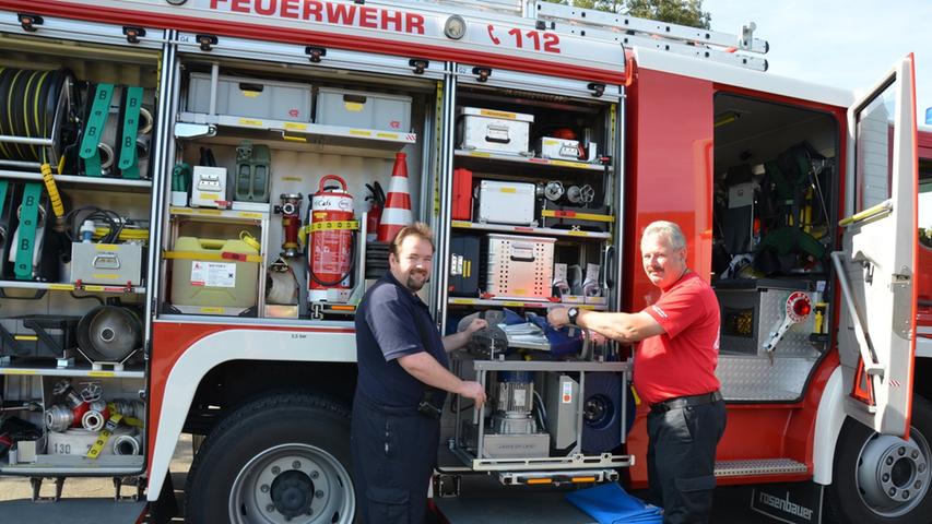 Technik und Einsatzbereitschaft: Der Pretzfelder Gemeinde-Feuerwehrtag