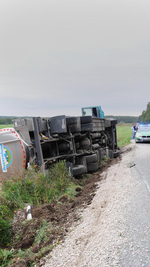 Verletzt wurde er bei dem Unfall nicht, stand aber unter Schock.