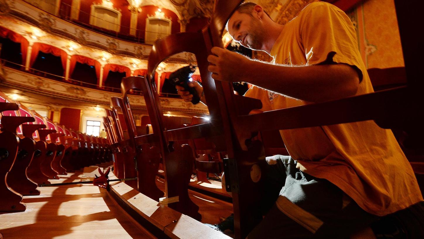 Publikum sitzt in Zukunft bequemer im Fürther Stadttheater