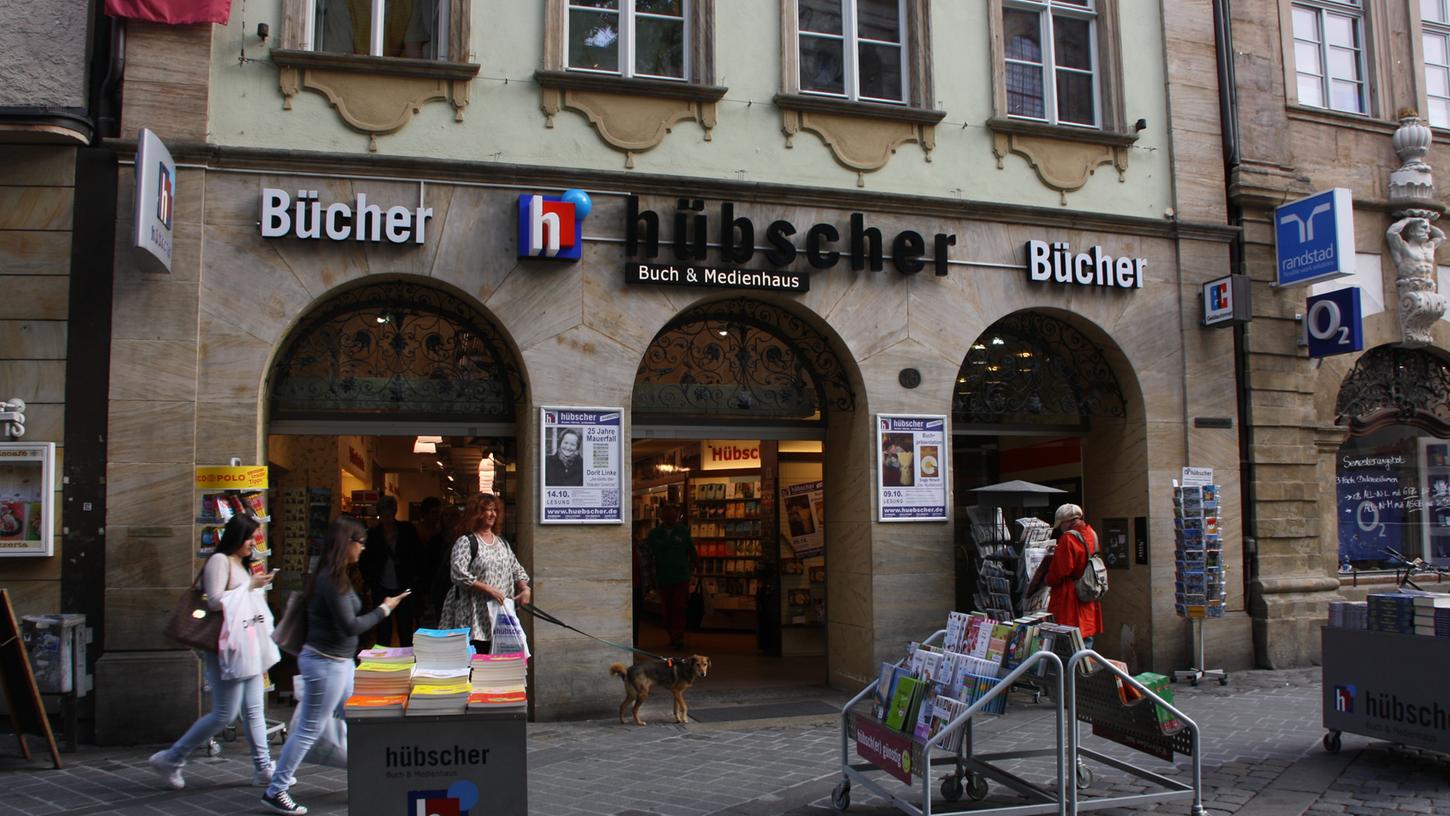 Aus "Hübscher" wird  zum 01.01.2018 "Osiander" - das schwäbische Buchhandelsunternehmen hat die fünf Filialen in Bamberg, Neumarkt, Haßfurt, Hallstadt und Fürth aufgekauft.