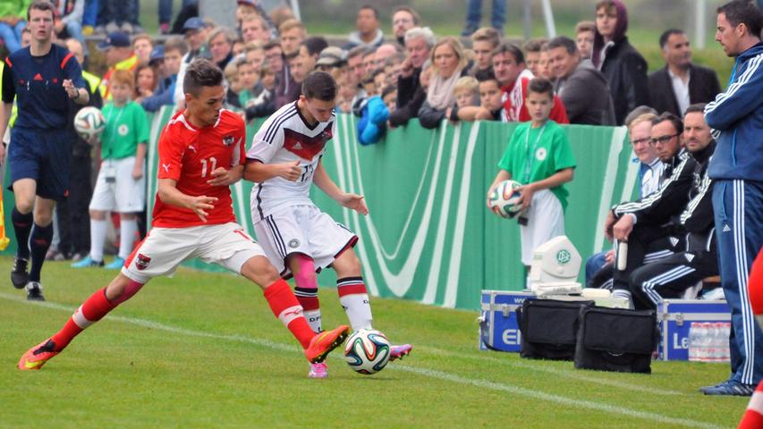 DFB-Sieg in Schwabach: U16-Auswahl gewann die Partie gegen Österreich