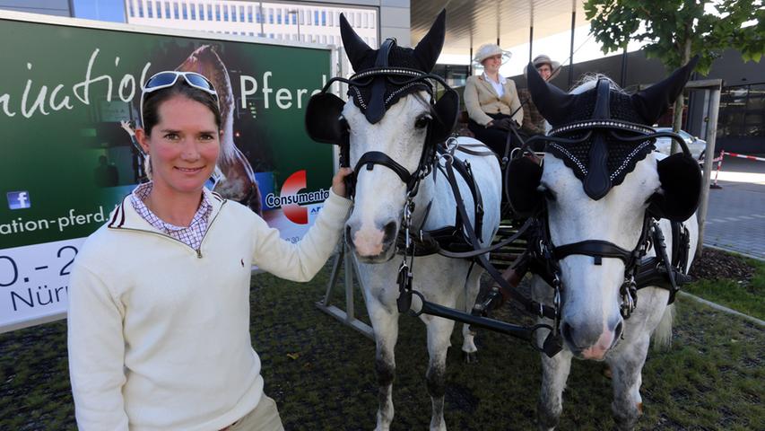 Jörne Sprehe ist eine international erfolgreiche Springreiterin aus Fürth und wird neben vielen weiteren sportlichen Größen an Prüfungen bei der "Faszination Pferd" teilnehmen.