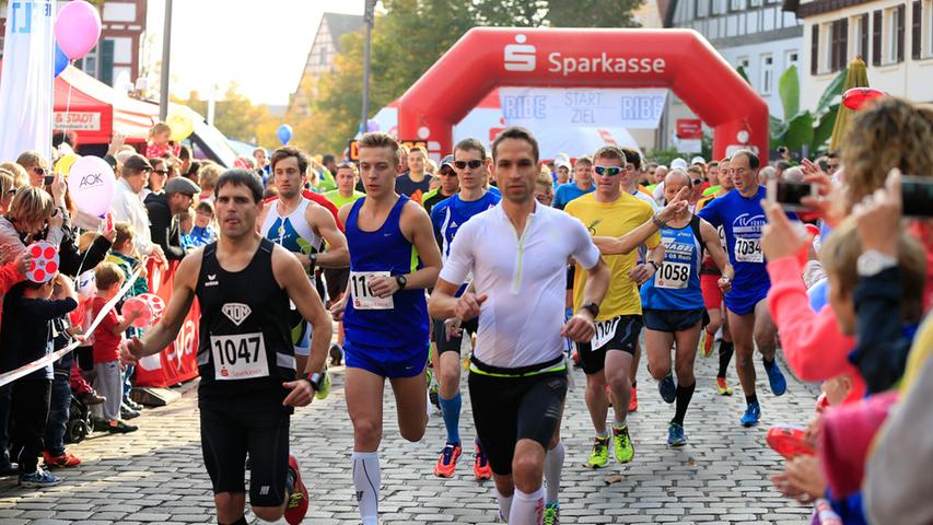 Schwabacher Citylauf 2014: Teilnehmerrekord bei bestem Wetter