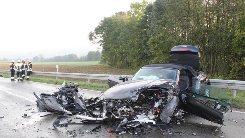 Verheerender Crash bei Eggolsheim