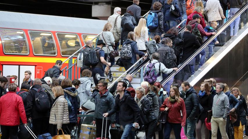 Lokführerstreik: In ganz Deutschland herrscht Chaos