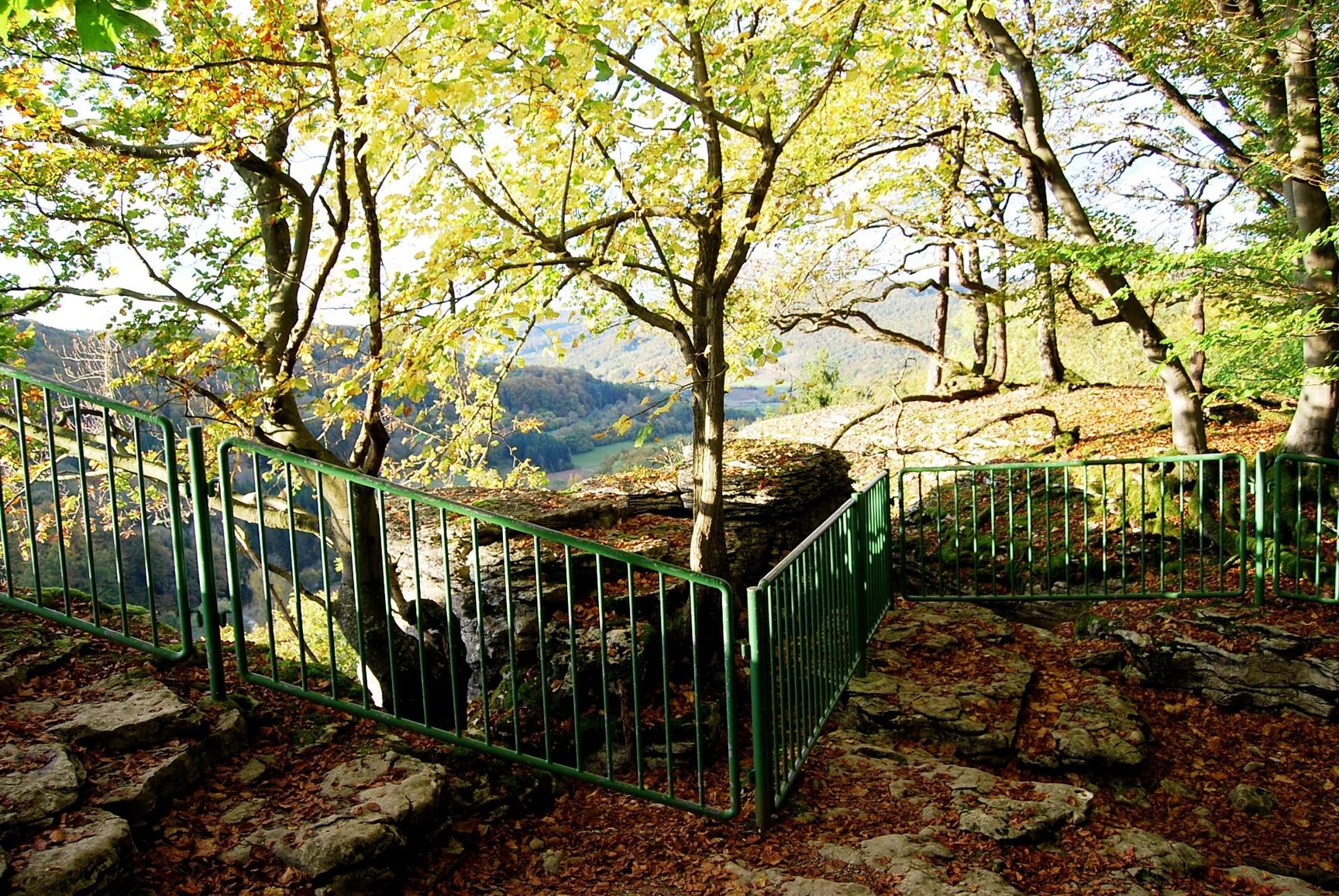 Vom Aussichtspunkt Breitenstein...