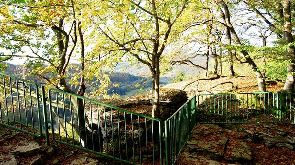 Vom Aussichtspunkt Breitenstein...