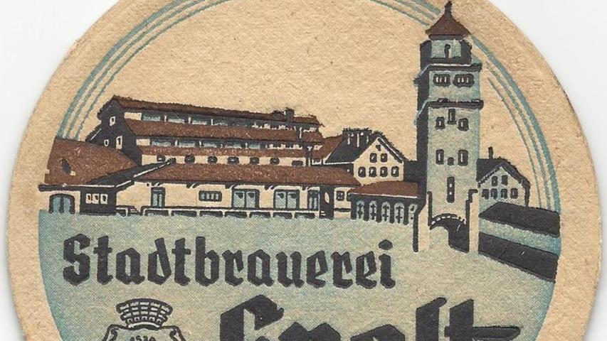 Historische Bierdeckel aus dem Altlandkreis Schwabach