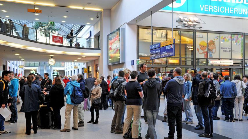 Bahnstreik-Wochenende am Hauptbahnhof: Chaos bleibt aus