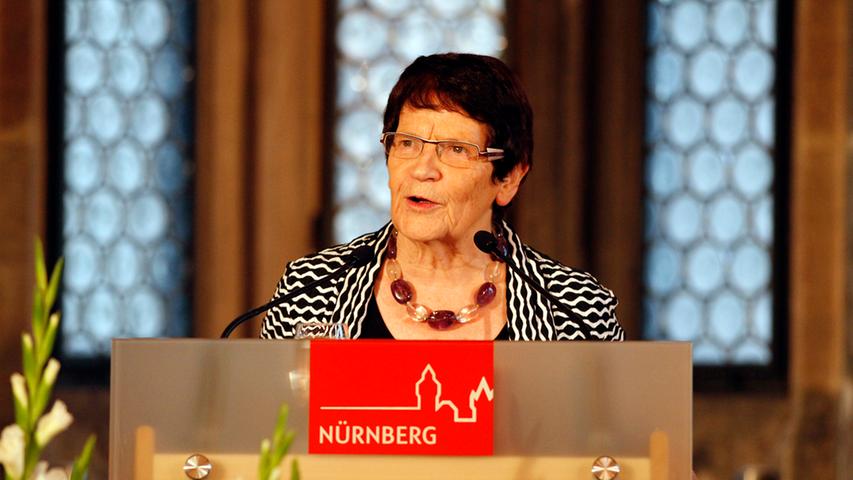 Ex-Bundestagspräsidentin Rita Süssmuth...