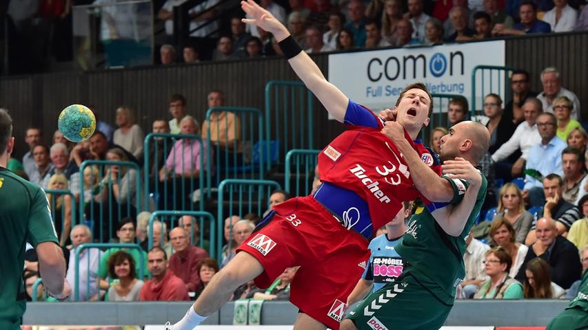 Der HC Erlangen muss weiter auf den ersten Auswärtssieg in der Handball-Bundesliga warten. Auch beim TSV GWD Minden reichte es für die Mannschaft von Frank Bergemann nicht zum Erfolg. Wir haben die Bilder.
