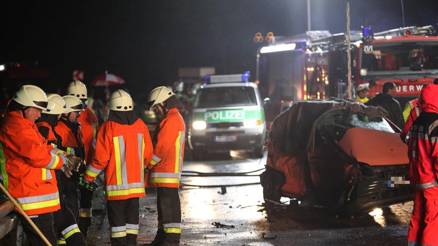 Oberfranken: Frau stirbt bei Unfall auf der Bundesstraße 303