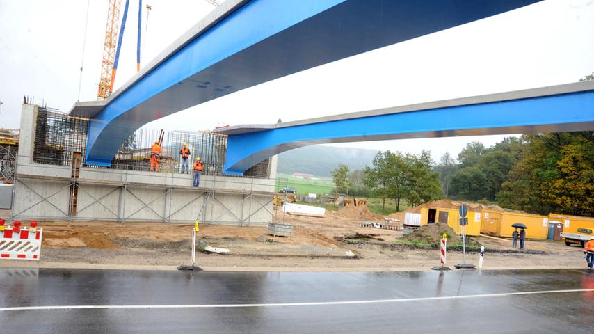 Brücke bei Greißelbach eingehoben