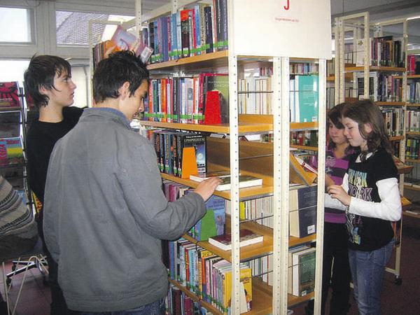 Ein Blick in die Schnaittacher Gemeindebücherei.