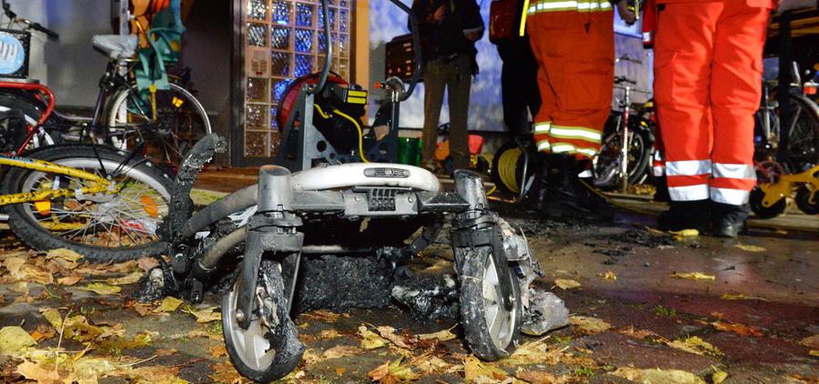 Erlangen: Buggy in Flammen - Polizei geht von Brandstiftung aus