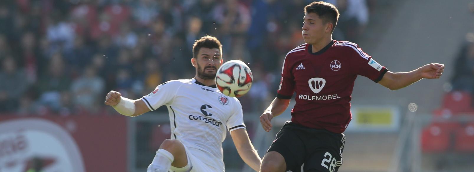Bisher gegen, nun für den Club: Enis Alushi wechselt in die Noris. Bisher gegen, nun für den Club: Enis Alushi wechselt in die Noris.