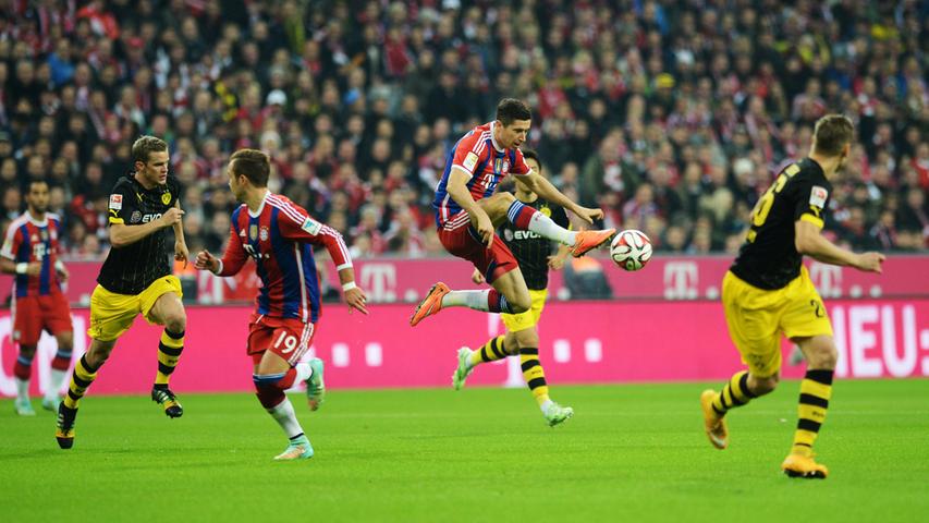 Spiel gedreht: Auch BVB kann die Bayern nicht stoppen