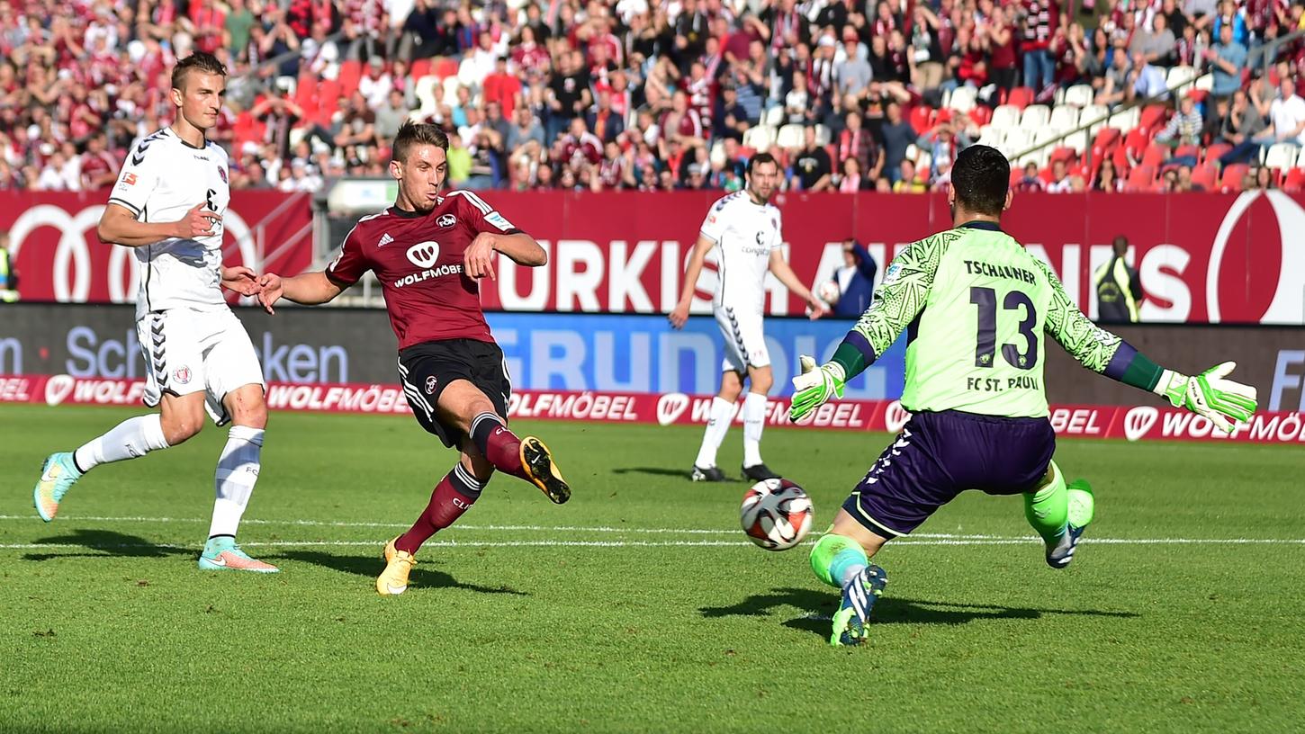 Weiß immer noch, wie's funktioniert: Jakub Sylvestr trifft nicht nur gegen den FC St. Pauli.