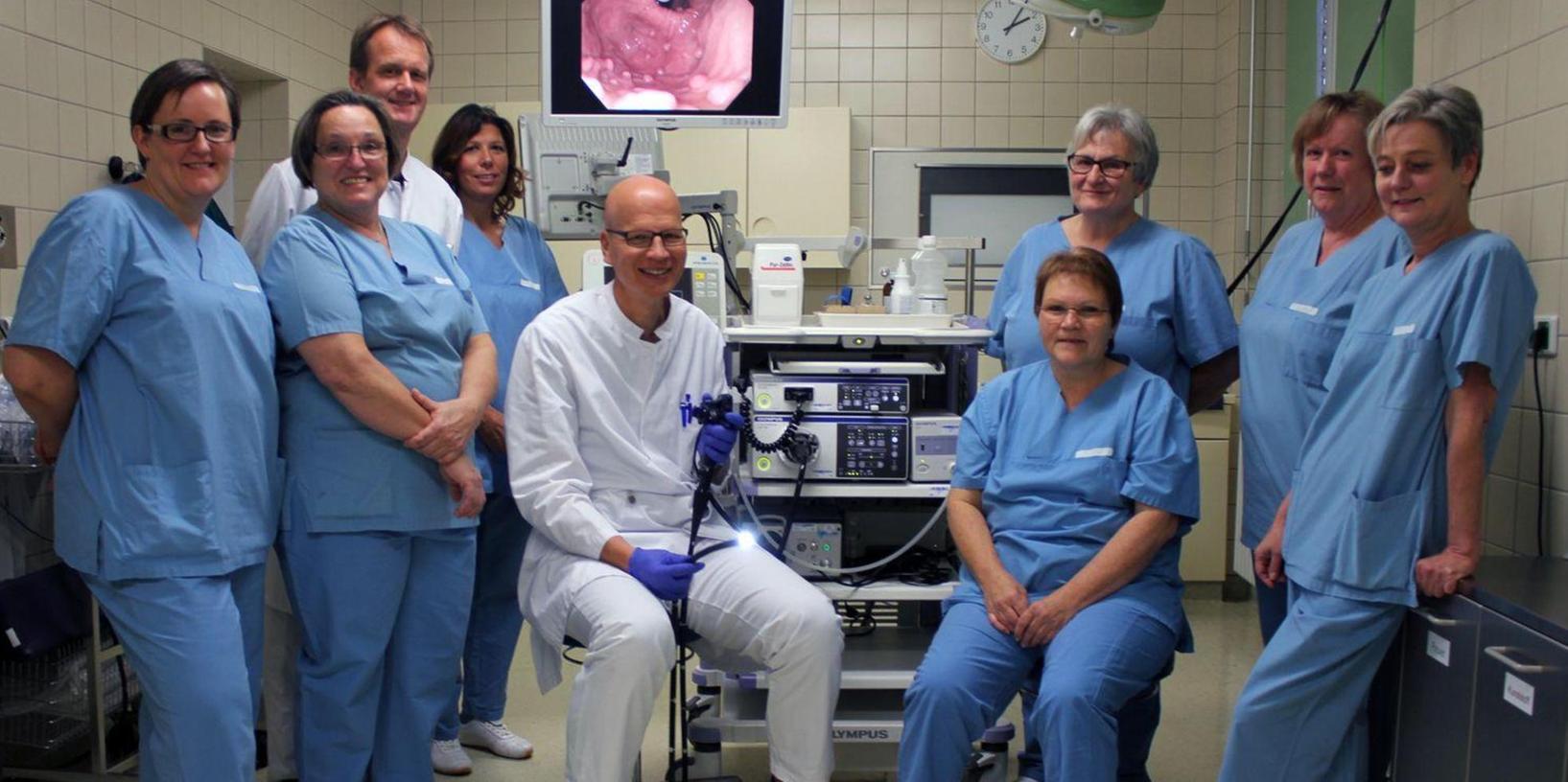 Neue Endoskopie-Technik für die Abteilung Innere Medizin