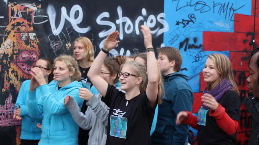 Circusverein Neumarkt feiert in Berlin den Mauerfall 
