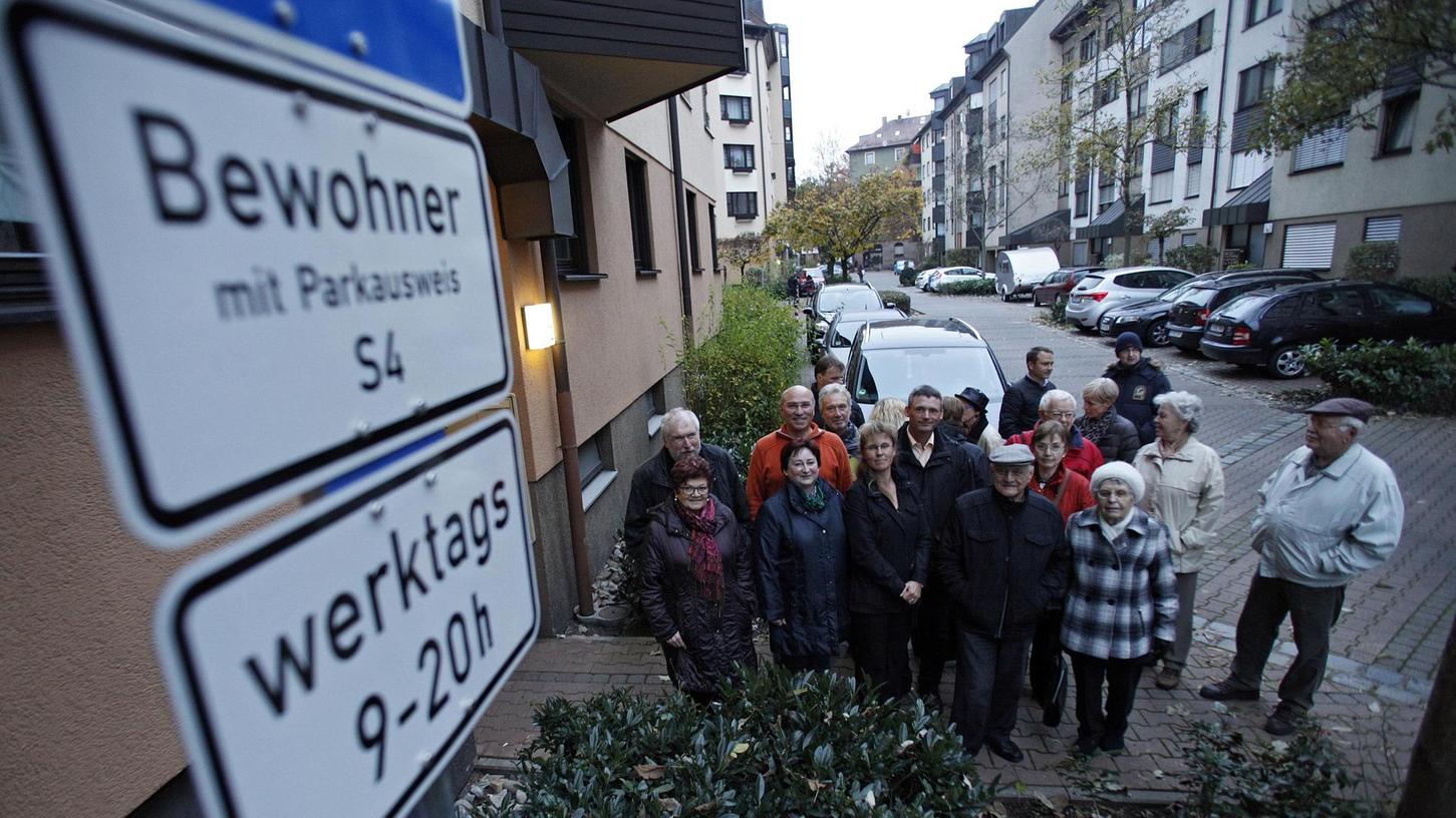 Anwohnerparken stößt in Nürnberger Südstadt auf Widerstand