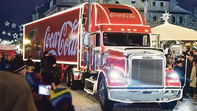 Coca-Cola-Weihnachtstruck kommt nach Weißenburg