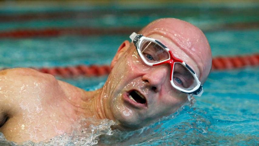 Das Ziel vom Weltrekordhalter war, 1440 Euro "einzuschwimmen".